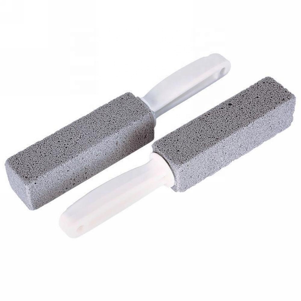 Pumice Stone for Cleaning, Pumice Scouring Pad, Toilet Bowl Ring Remover Pumice Stick Cleaner for Kitchen/Bath/Pool/Household 