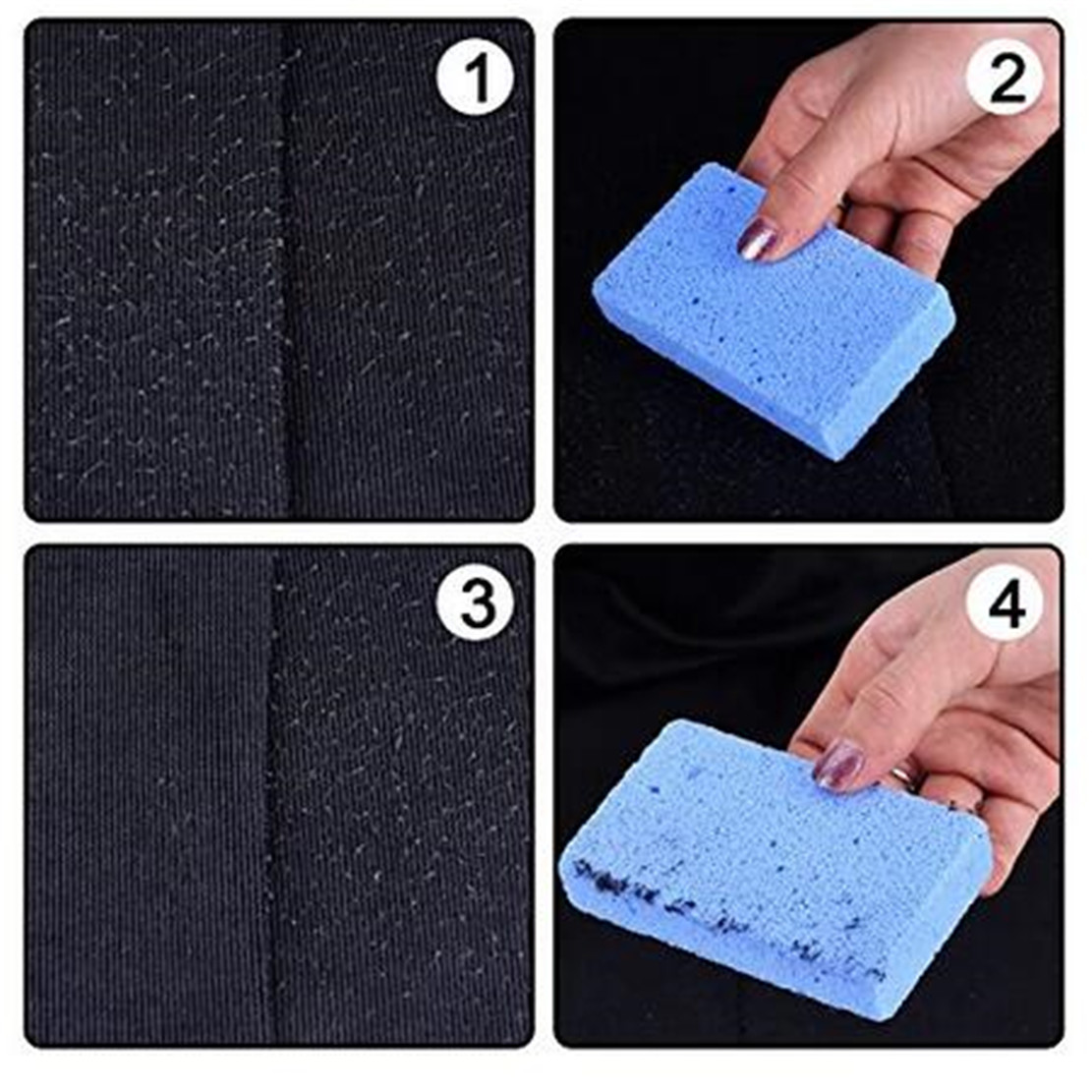 Women's Fuzz Free Lint Removing Clothing Care Sweater Saver Stone