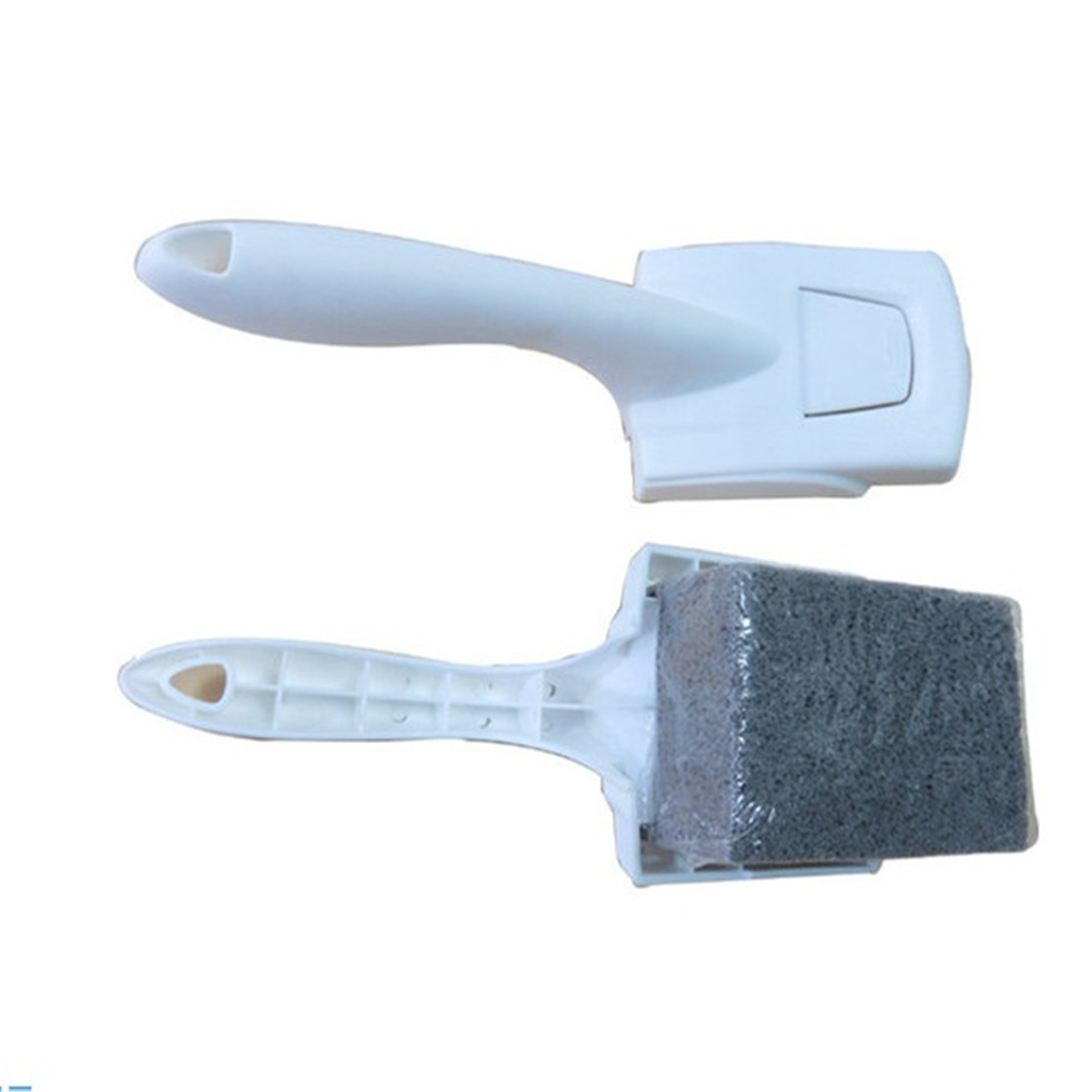 GrillStone Grill Cleaner with handle and cleaning stone