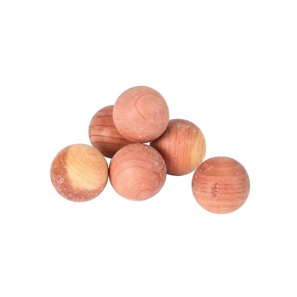 Wooden Cedar Shoe Balls With Fresh Scent