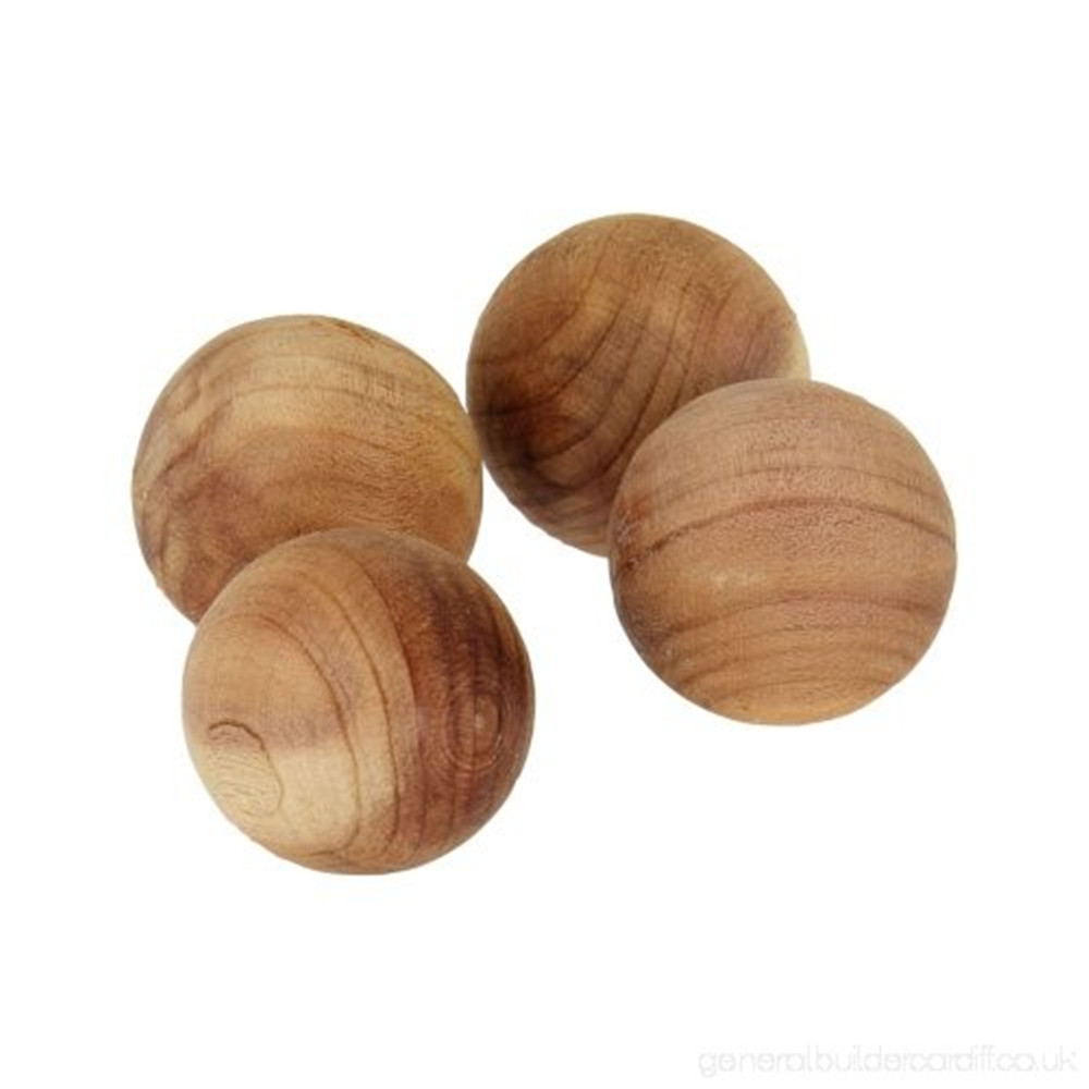 Wooden Cedar Shoe Balls With Fresh Scent