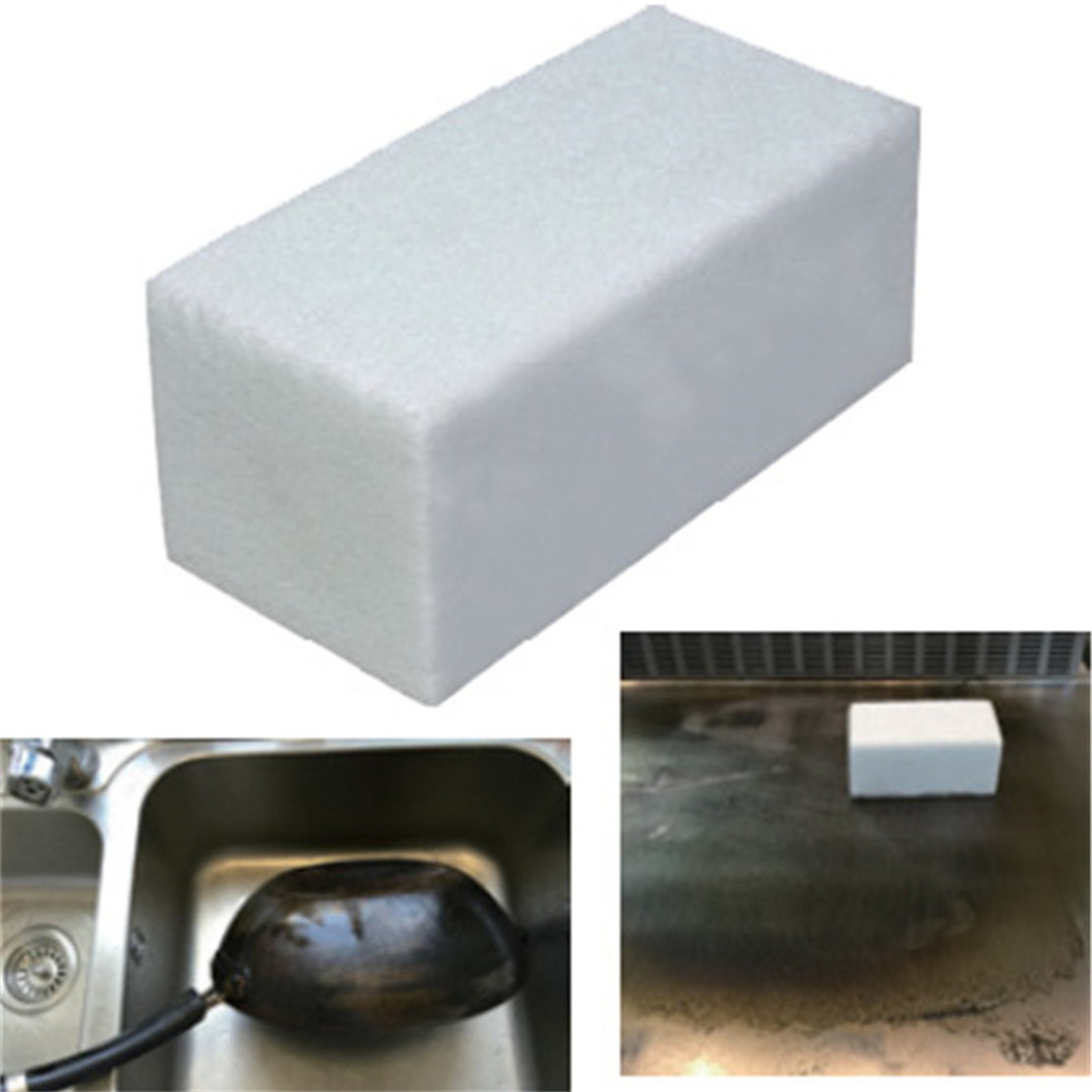 OEM package of grill cleaner pumice stone with handle 
