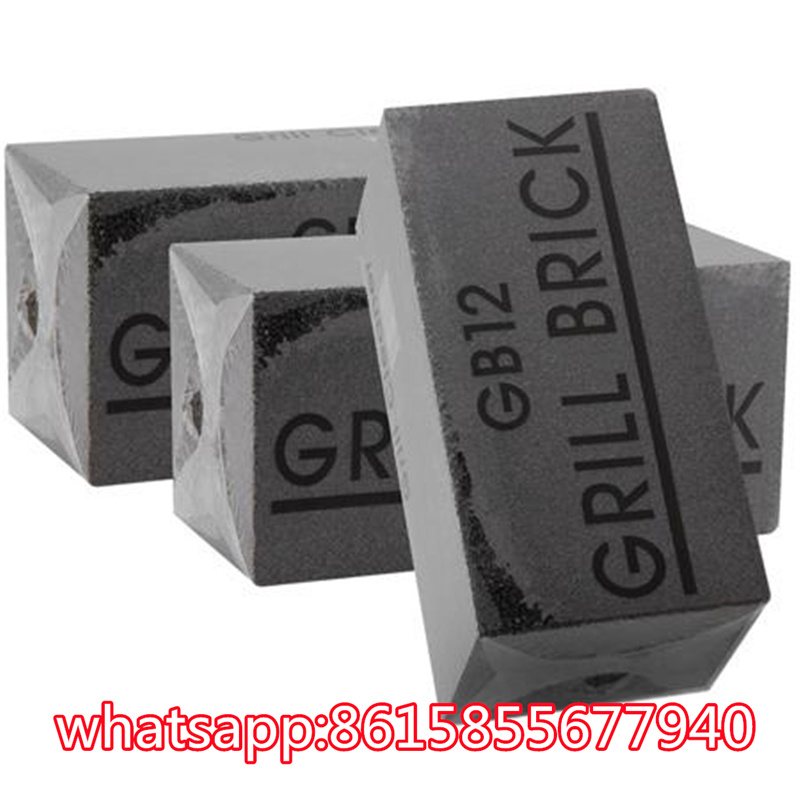BBQ Grill brick Pumice Stone cleaning