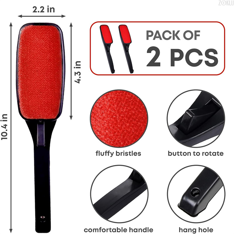 Lint Remover Magic Hair Removing Travel Brush For Removing Pet Hair Dust And Fluff Handheld Couch Velvet Clothes