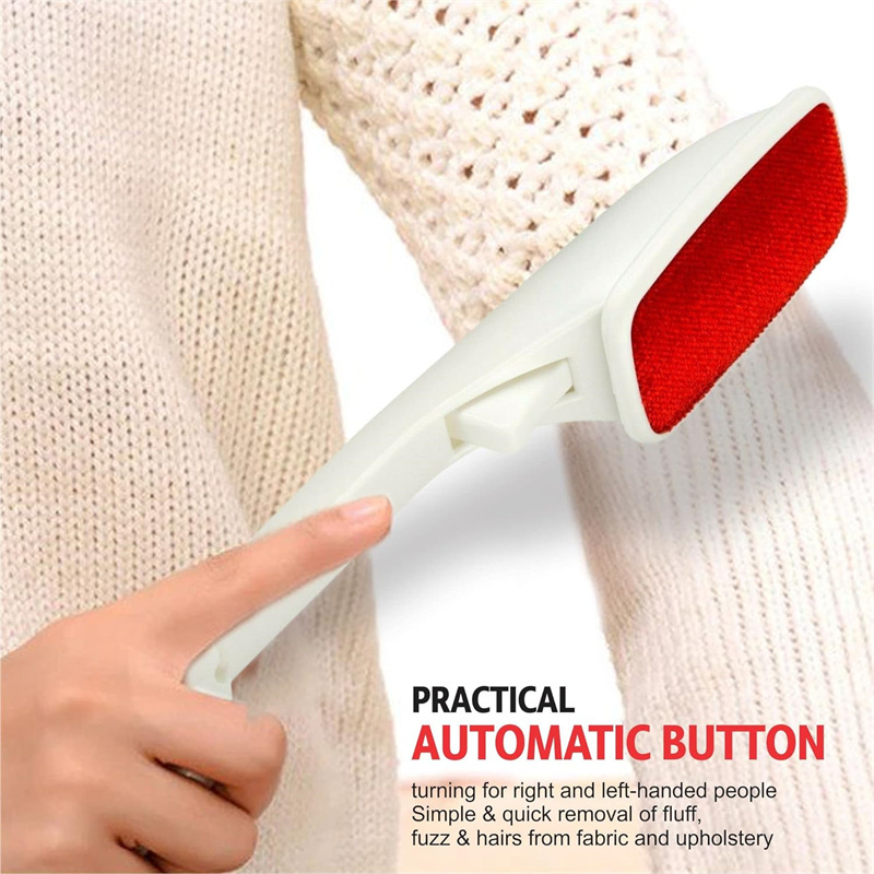HAND Magic Lint Brush with Swivel Head for Cleaning Fluff, Dust, Dirt and Pet Hairs from Garments and Soft Furnishings
