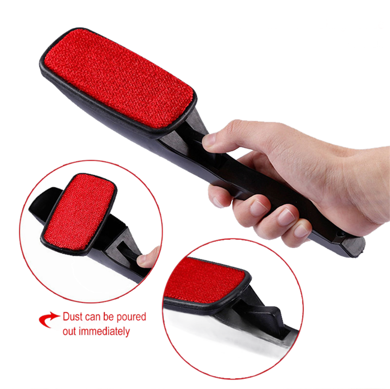 HAND Magic Lint Brush with Swivel Head for Cleaning Fluff, Dust, Dirt and Pet Hairs from Garments and Soft Furnishings