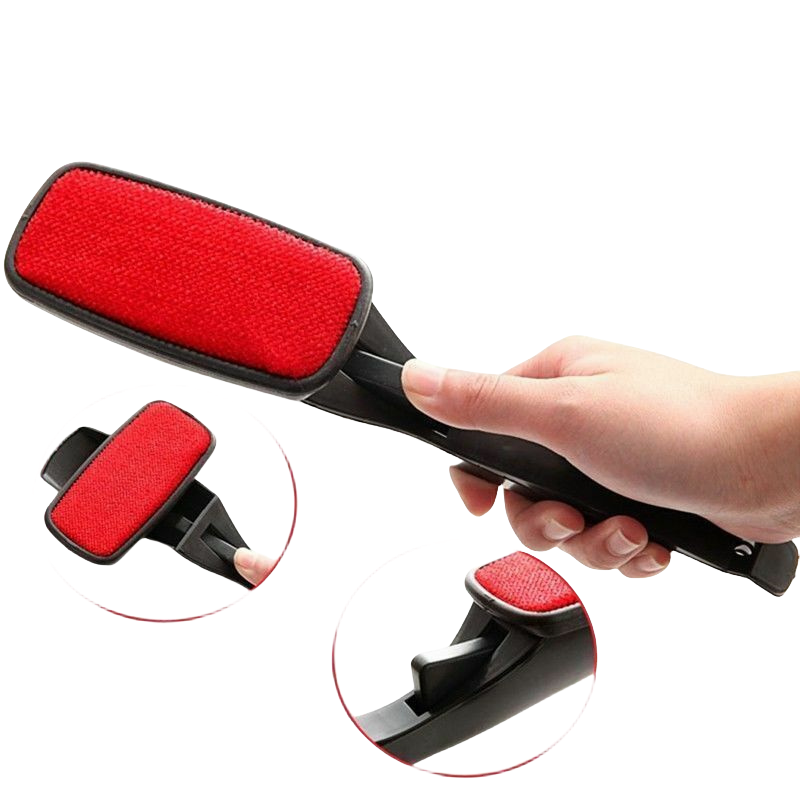 COMMERCIAL GRADE Lint Remover Brush & Pet Hair Remover, Semi-Auto Swivel