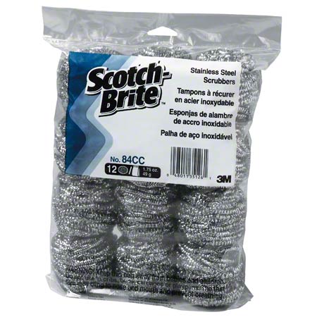 50g Stainless Steel Scrubber – 12/Pack