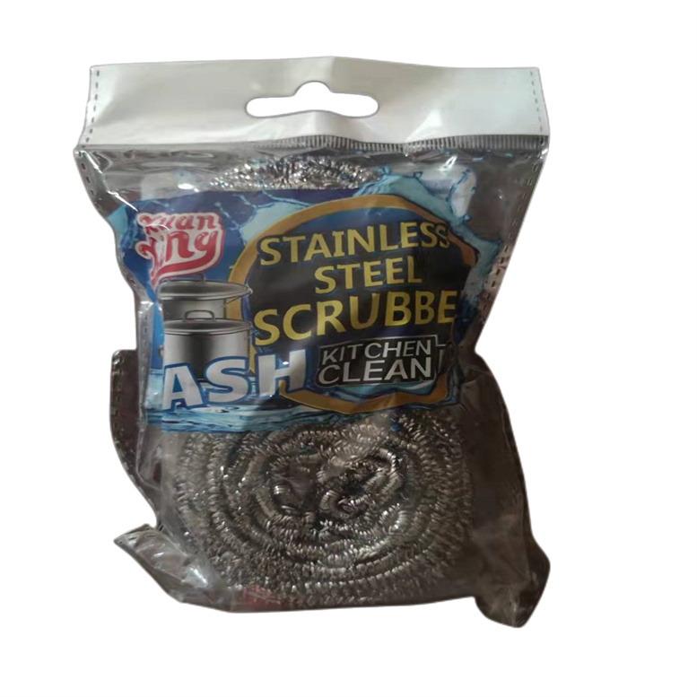 Stainless Steel Scourer Commercial Quality Scrubber 50g Scouring Sponge