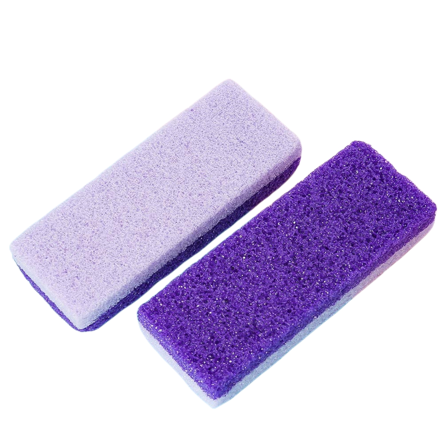 Pumice sponge angled