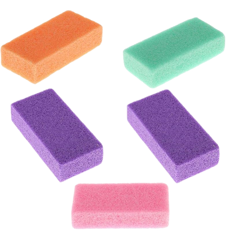 Artificial Pumice Pad PU Pedicure Sponge 40 pcs Pumice Bars Mini Disposable Pumice Stone For Feet