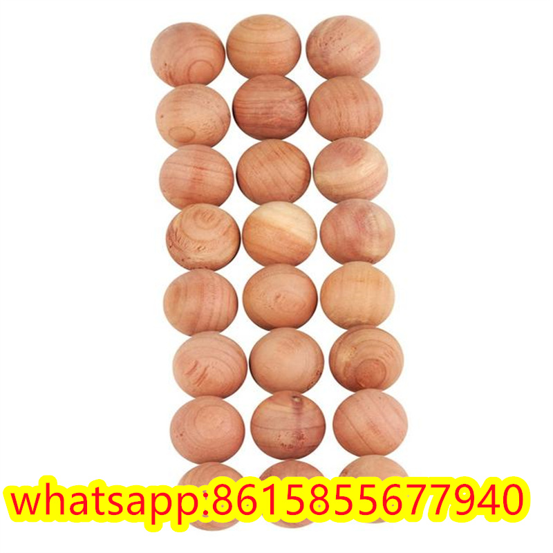 Wholesale natural fresh red cedar wood balls moth balls