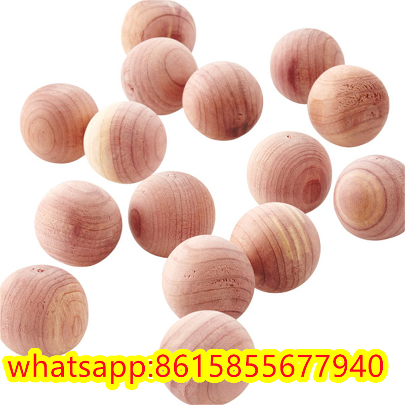 natural unfinished round polished decorative Wooden Balls