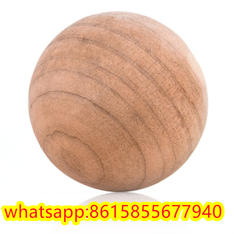 natural unfinished round polished decorative Wooden Balls