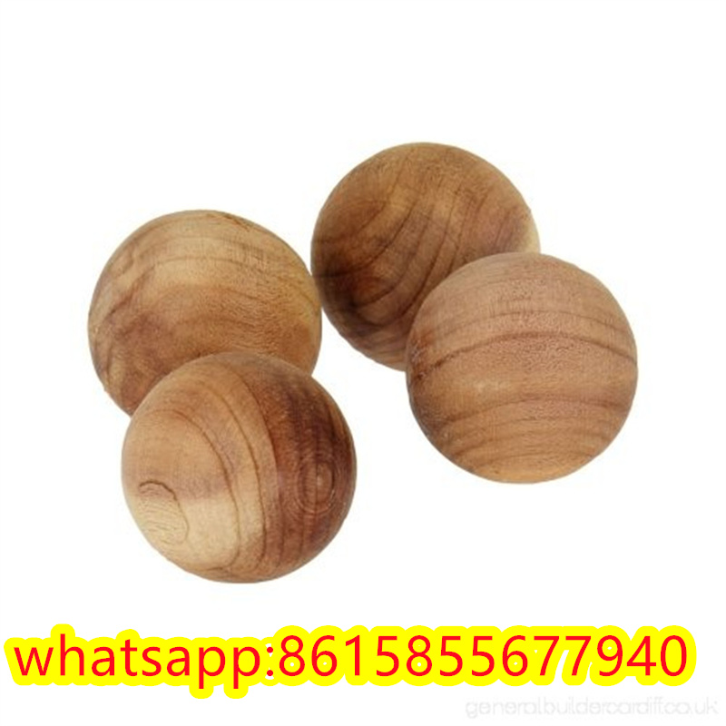 Pest Killer Red Cedar Wood Carving Ball Scent Ball For Clothes Storage