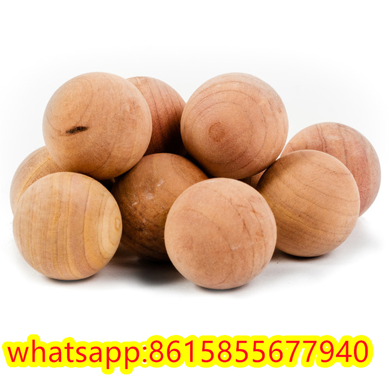 Pest Killer Red Cedar Wood Carving Ball Scent Ball For Clothes Storage