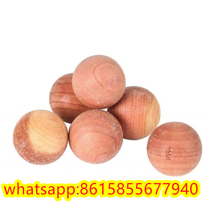 Pest Killer Red Cedar Wood Carving Ball Scent Ball For Clothes Storage