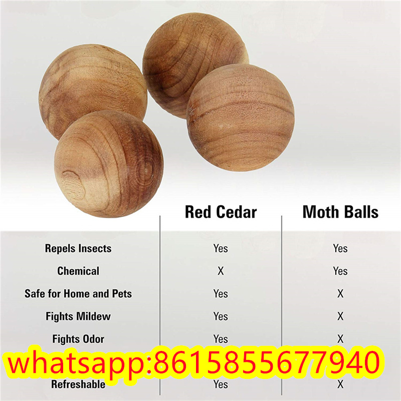 wholesale Natural fresh red cedar wood balls moth balls for sale