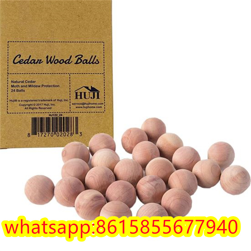 Wholesale Eco-friendly Cashmere Protection Mothproof Natural Cedar Wood Moth Balls for Wardrobe