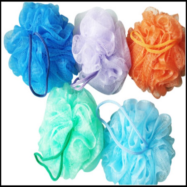 Shower & Bath Flower Mesh Sponge