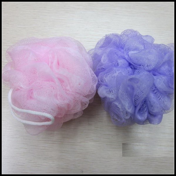 Skin Friendly Super Loofah Mesh Sponge