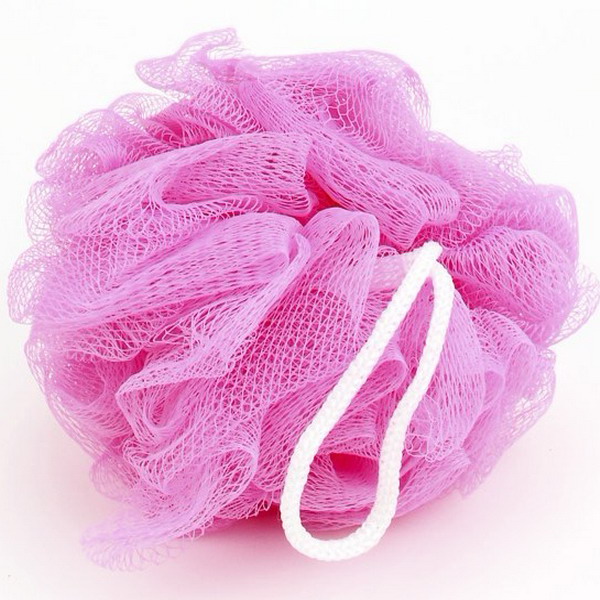 Bath Sponge Shower Loofahs 60g Mesh Pouf Bath Scrunchies Body Wash Puff Shower Puff